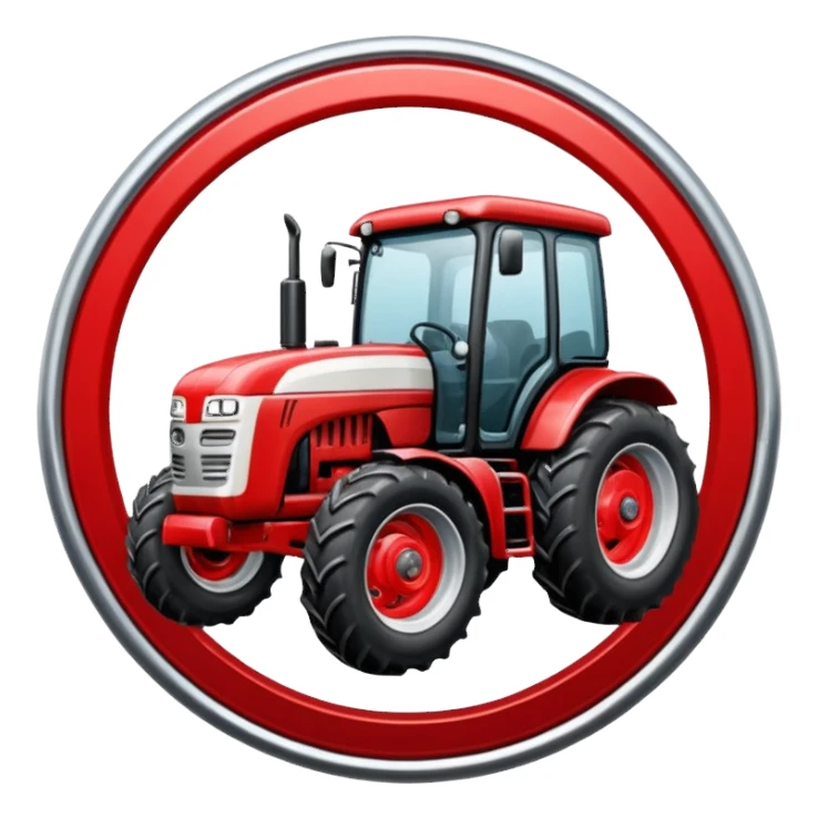 Tractor fc team  logo sticker