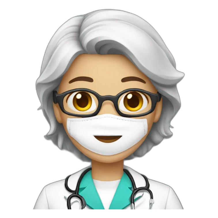 doctora + love sticker