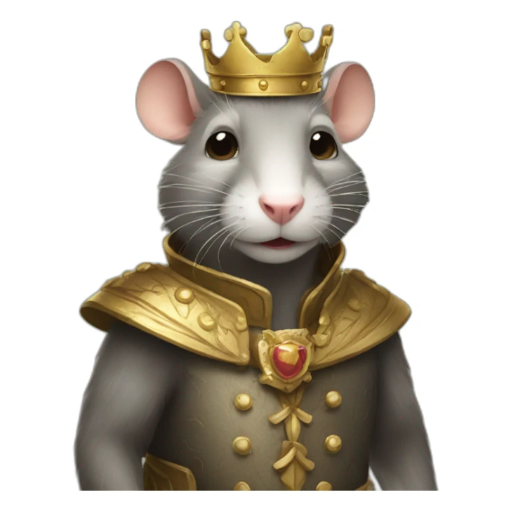 King rat sticker
