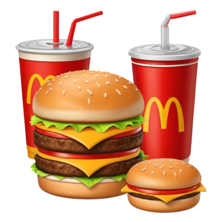 1990’s McDonald’s meal sticker