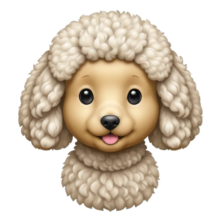 poodle sticker