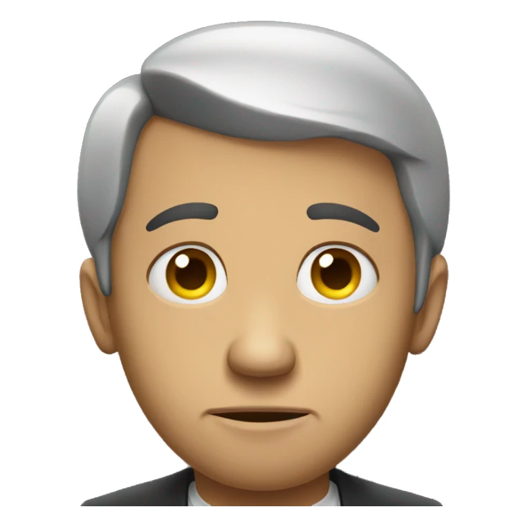 Sad in a casino sticker