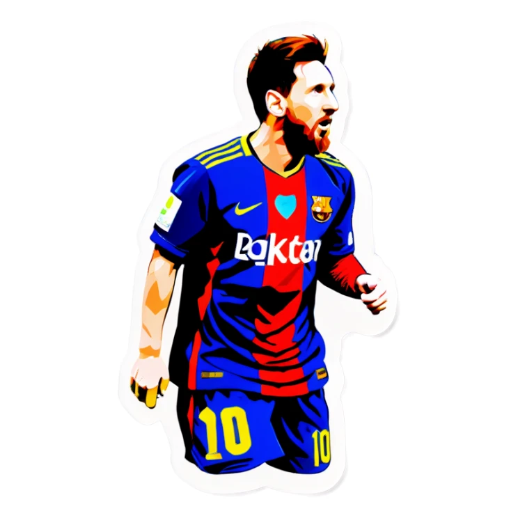 Messi sticker