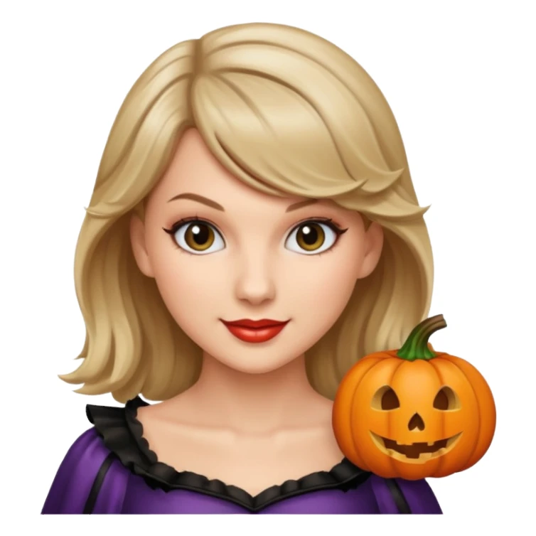 taylor swift halloween sticker
