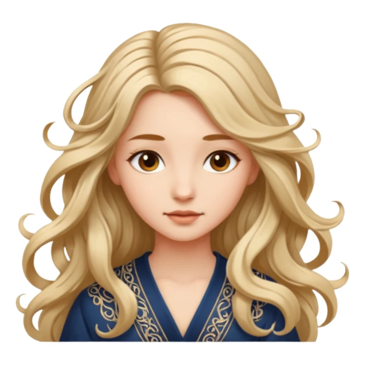 Calligraphy Girls sticker