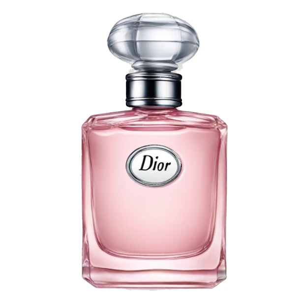 Dior perfume bottle sticker