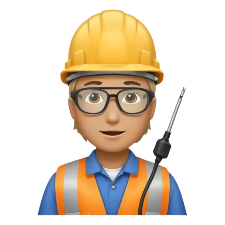 Electricity power employer at work sticker