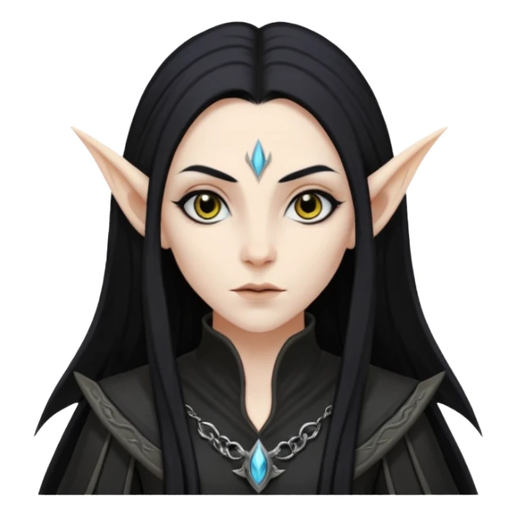 Dark elf sticker