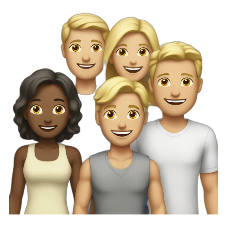 whitefamily trip sticker