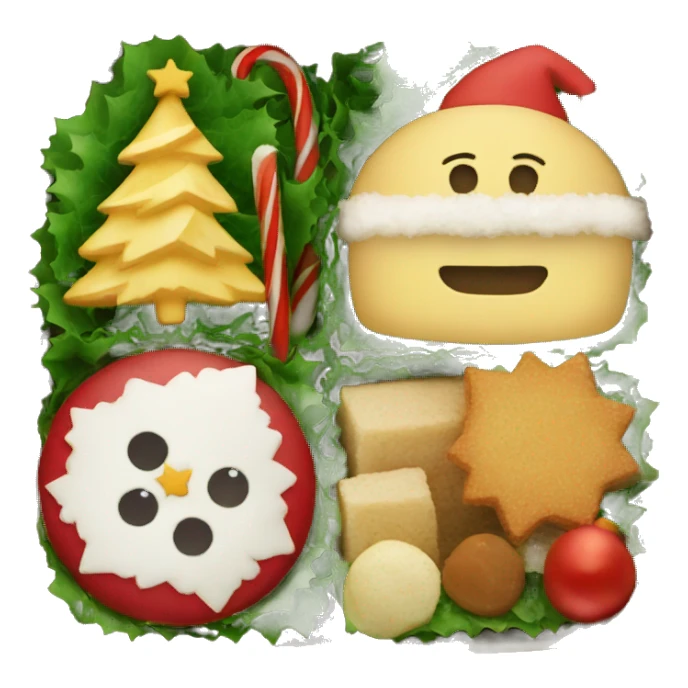 Christmas bento  sticker
