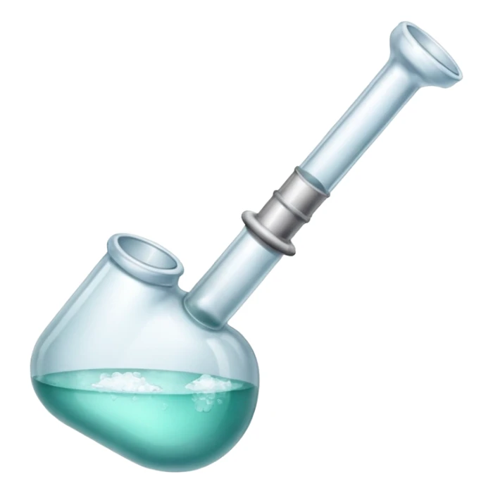 Methamphetamine pipe emoji sticker