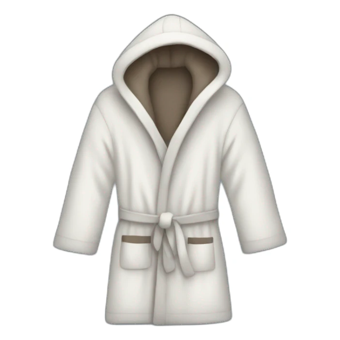 bathrobe sticker