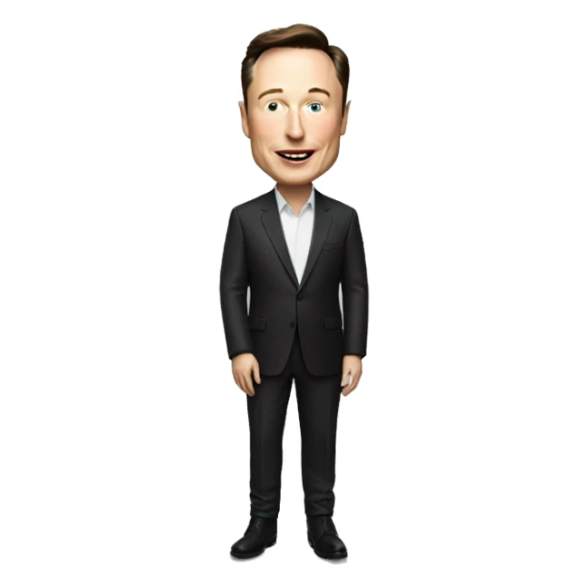 wadaa with elon musk sticker