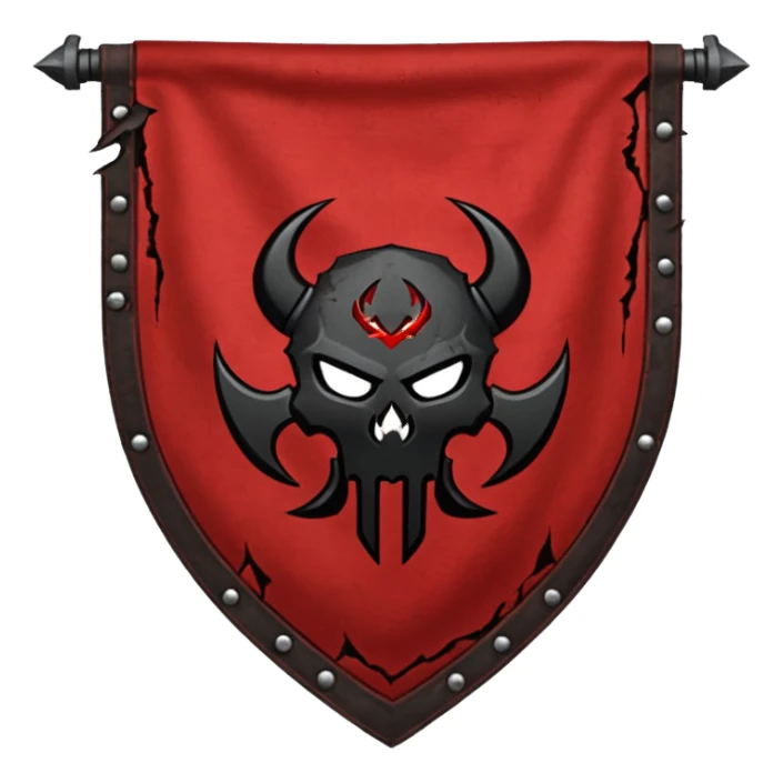 horde war banner sticker