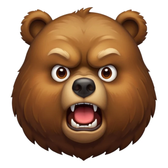 bär der sich beschwert sticker