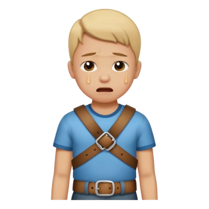 Make it look like a parent is wopping their child  sticker