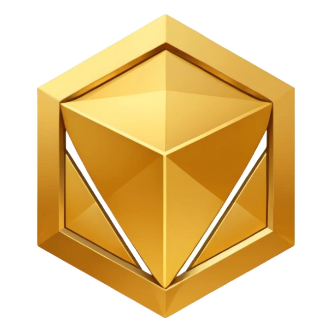 The Geo Element’s Logo symbol  sticker