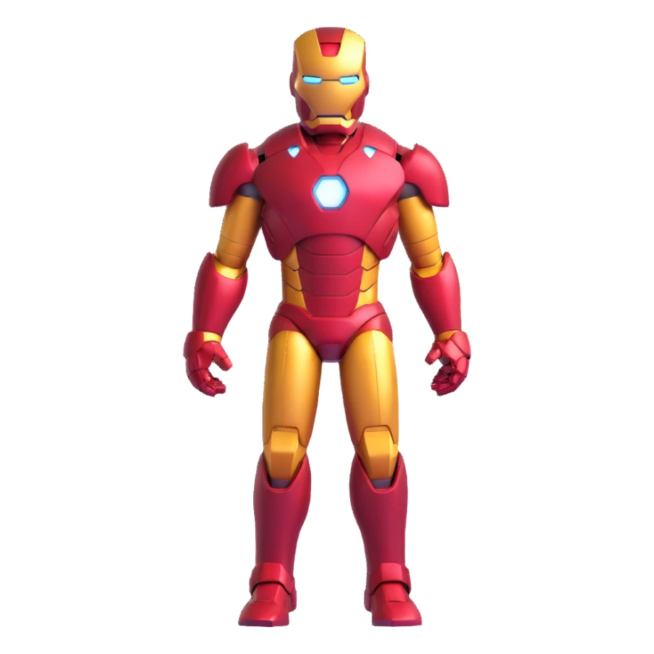 Iron Man superhero sticker