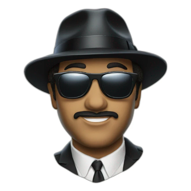 Blues brothers sticker