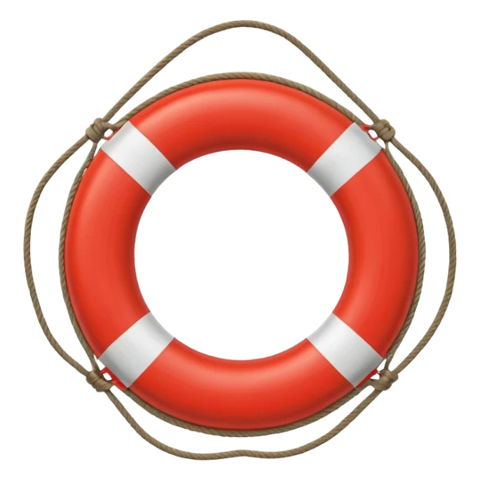 colorful lifebuoy sticker