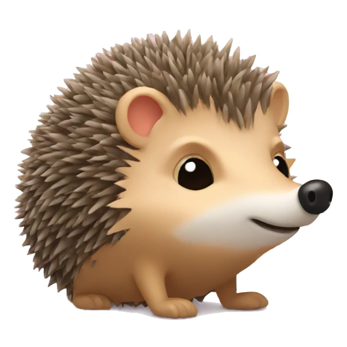 creative hedgehogs sticker