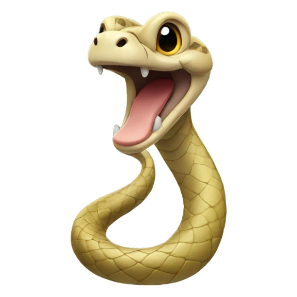 snake giving a salute sticker