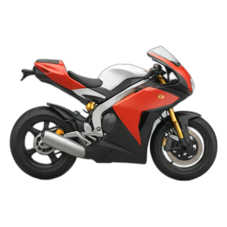 moto de carreras sticker