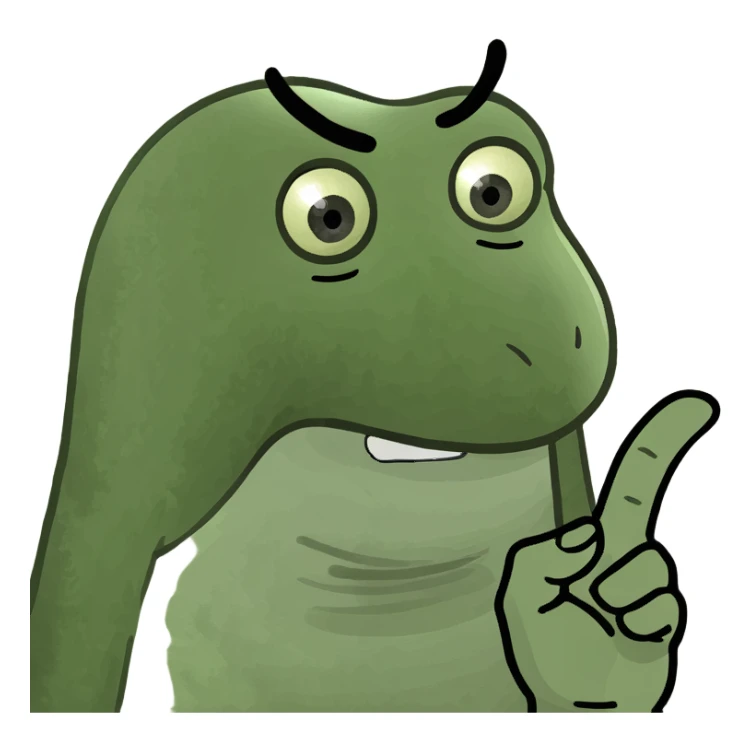 "Fuck" emotion, finger sticker