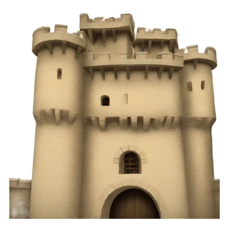 emoji castillo de dulc sticker