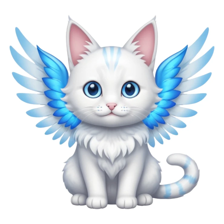 Gatto magico volante  sticker