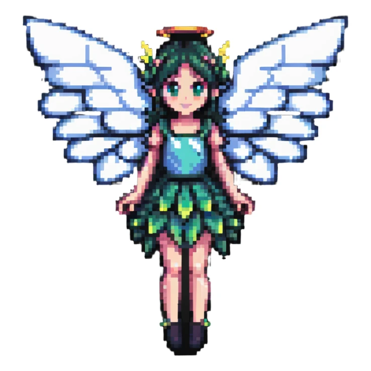 fairy with wings sticker