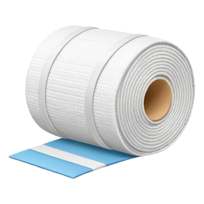 bandage roll, no blue  sticker