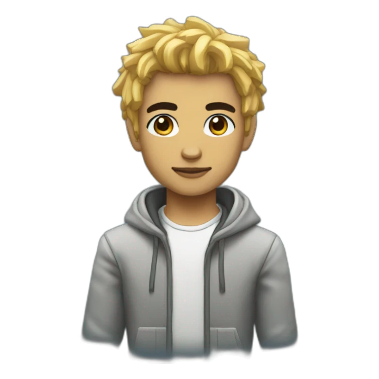 Habbo pixel game character sticker