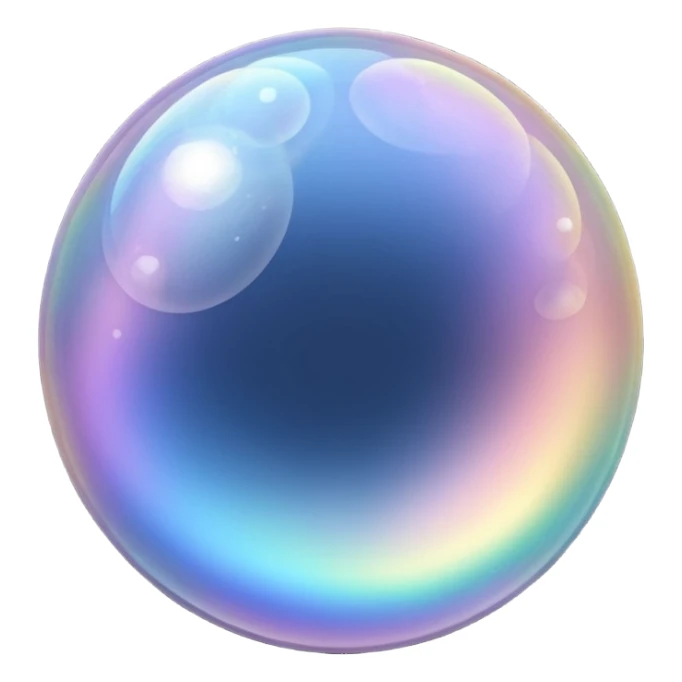 3 The soap bubbles sticker