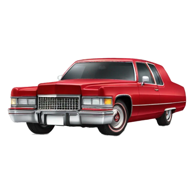 cherry red caddy  sticker