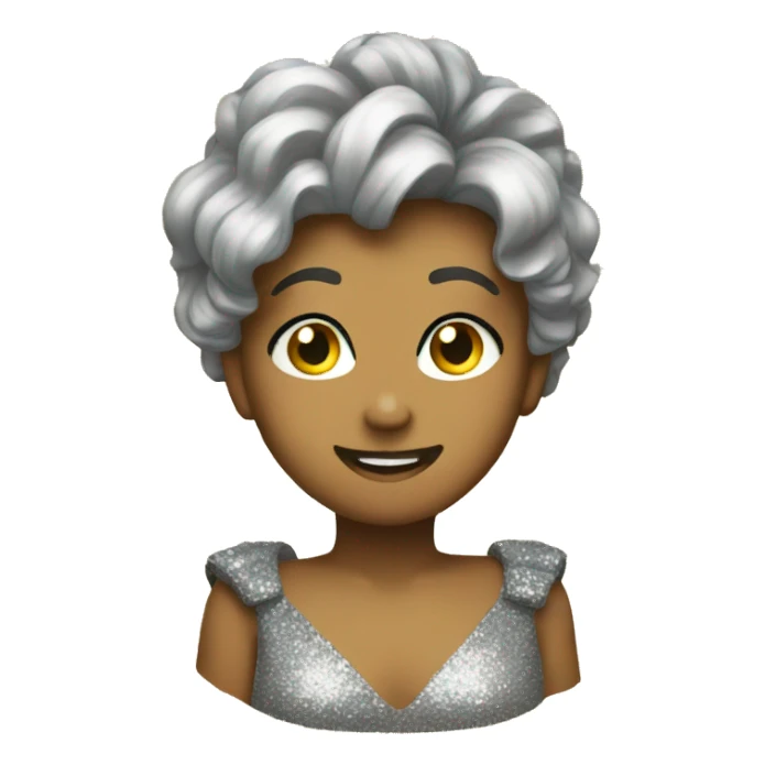 glitter sparkle sticker