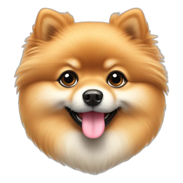 pomeranian-in-love sticker
