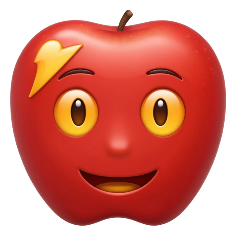 warehouse apple style emoji sticker