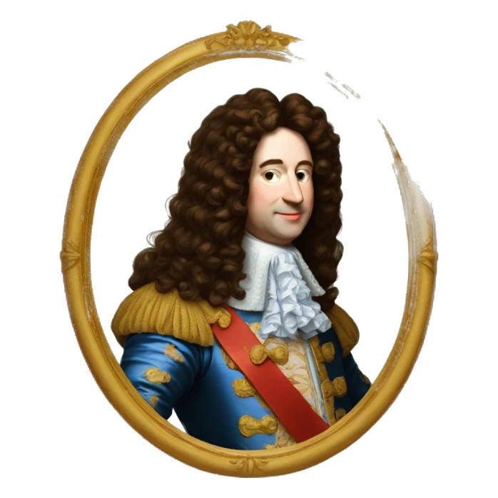 Le roi Louis XIV sticker