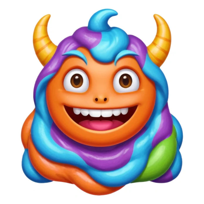 Candy Monster Girl sticker