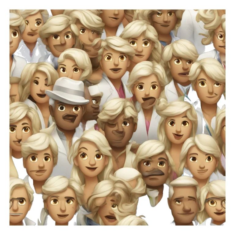 vaporvawe group of rich people sticker