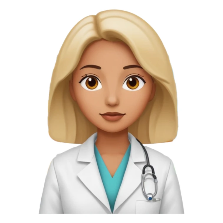 una mujer en una farmacia sticker