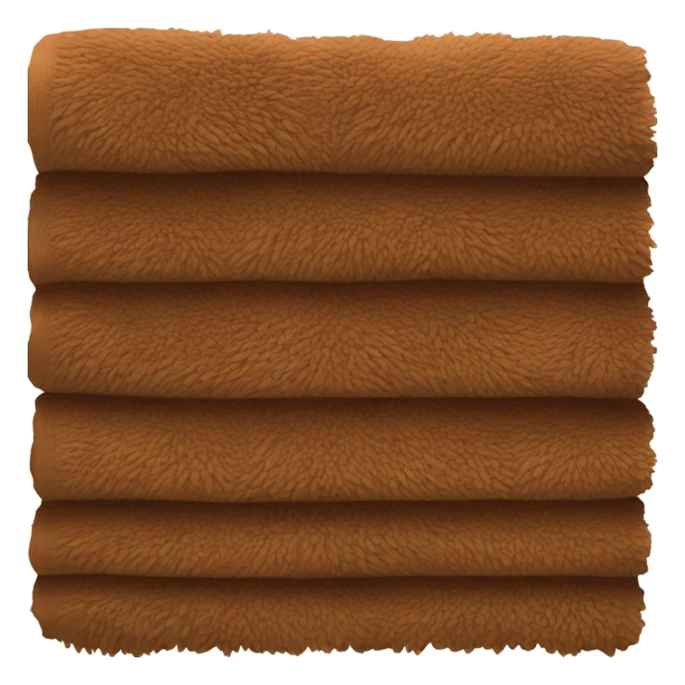 brown towel sticker