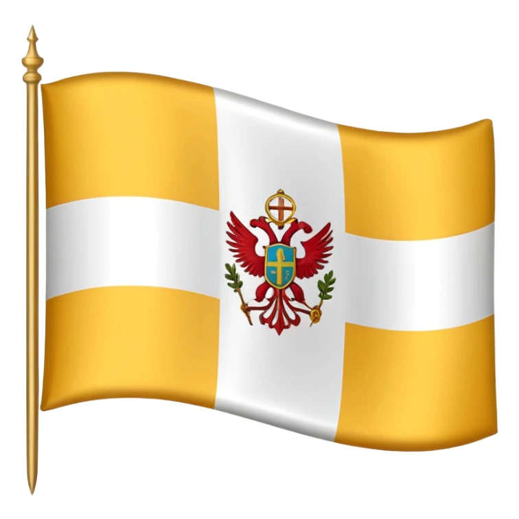 Flag of New Vatican City sticker