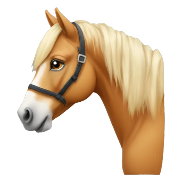 Haflinger horse sticker