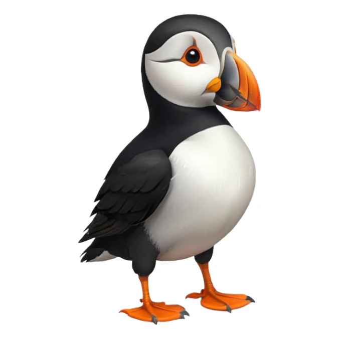 Puffin bird sticker