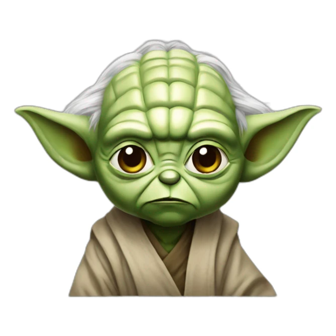 Yoda qui fument sticker
