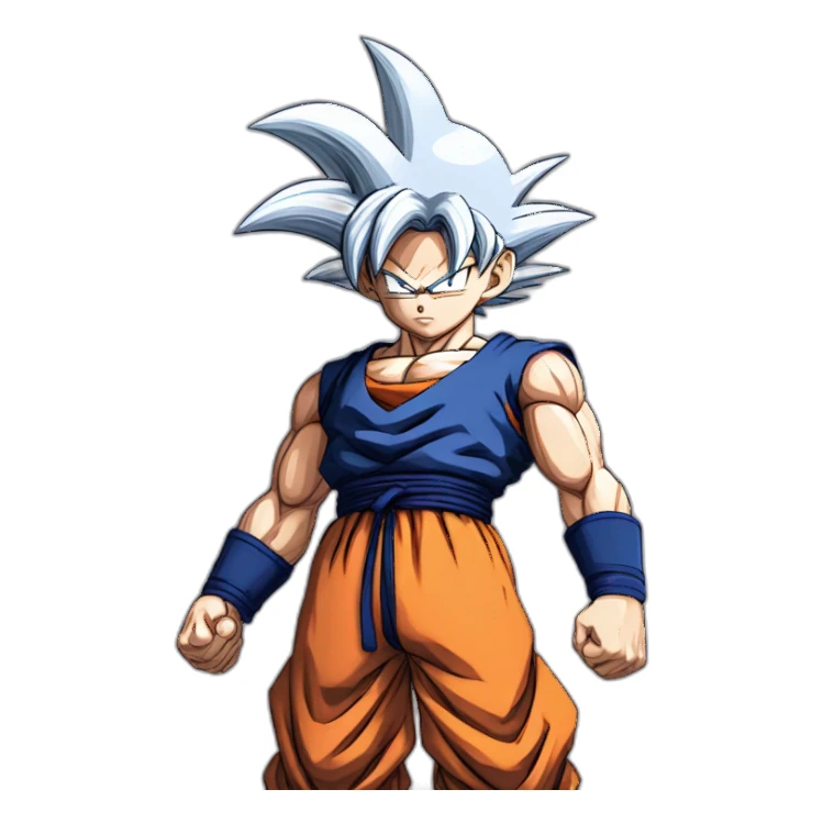 Son Goku ultra instinct sticker
