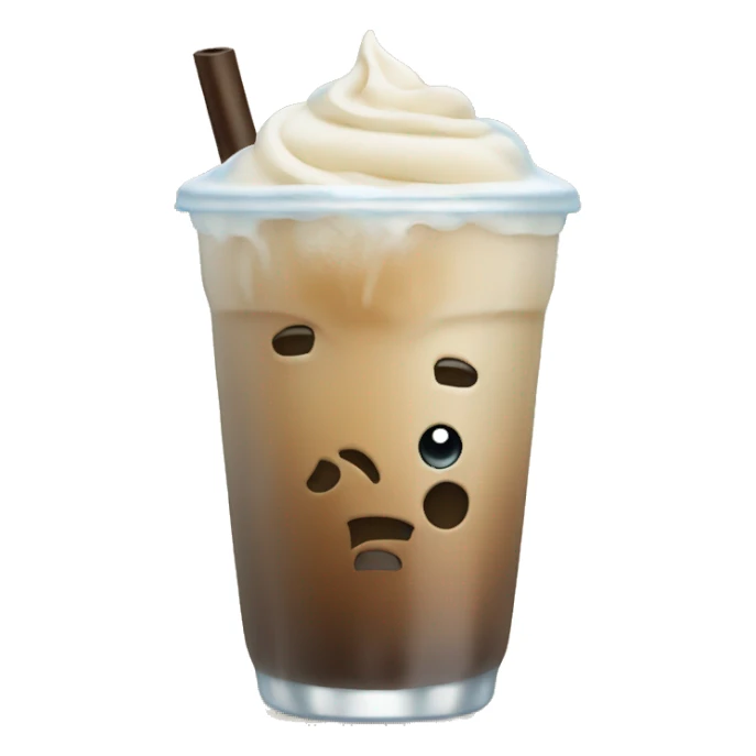 Iced Macha latte sticker