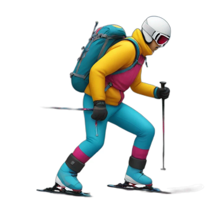 ski in ski out sticker